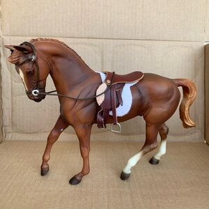 Breyer Horse Big Ben #483 Canadian Show Jumper 96 With Saddle Blanket Reins‎